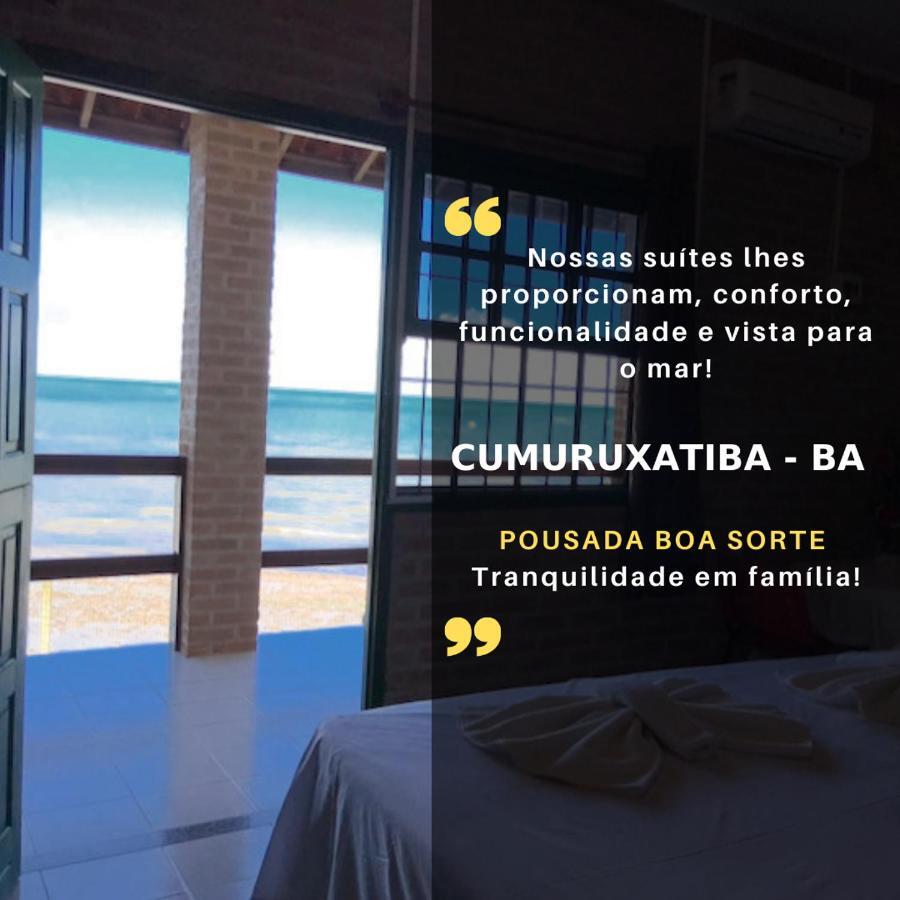Pousada Boa Sorte Cumuruxatiba Dış mekan fotoğraf